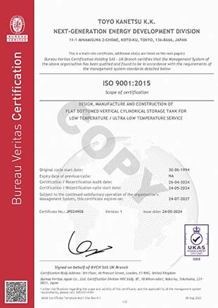 ISO9001:2015, JIS Q 9001:2015